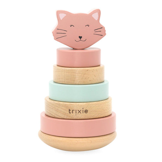 Trixie Wooden stacking toy - Mrs. Cat (ETA Mid Feb) - Kollektive - Official distributor