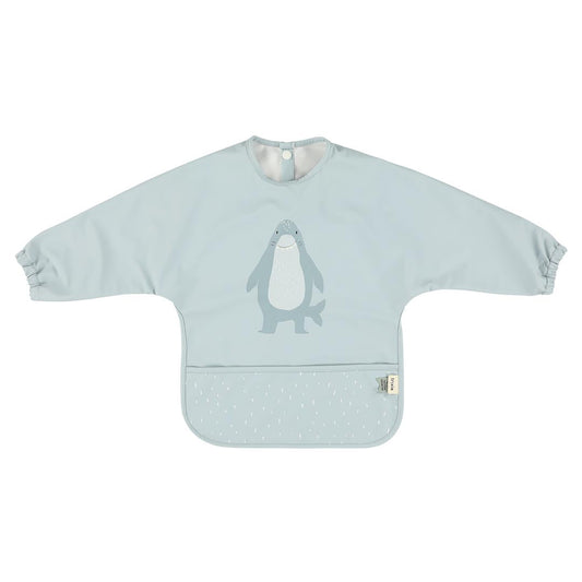 Trixie Waterproof long sleeve bib - Mr. Shark (ETA Mid Feb) - Kollektive - Official distributor