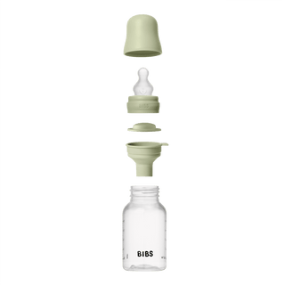 Baby Bottle Complete Set 150ml Silicone - Sage - Kollektive - Official distributor