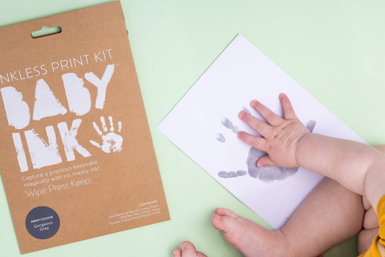 BABYink Inkless Print Kit - Gorgeous Grey, Shlef Display (24 Units) - Kollektive Wholesale Portal