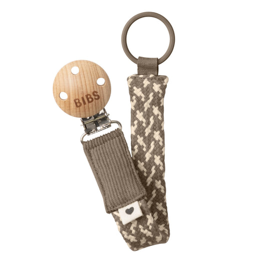 Pacifier Clip - Dark Oak/Vanilla - Kollektive - Official distributor