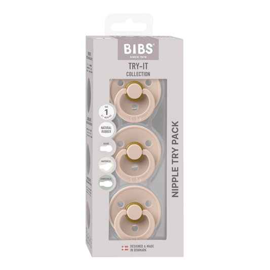 BIBS Try-it Colour 3pk - Blush - Kollektive - Official distributor