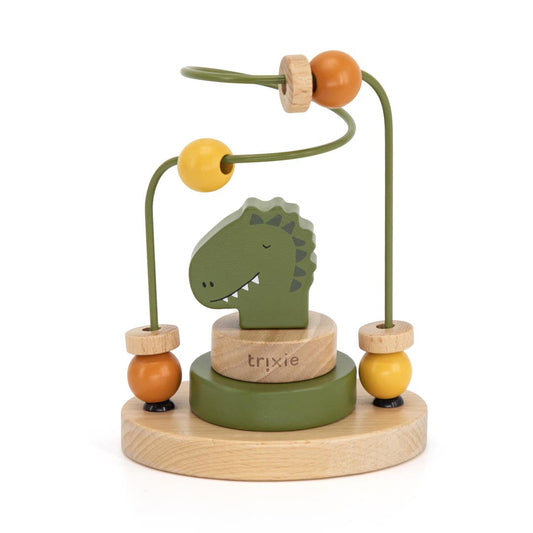 Trixie Wooden beads maze - Mr. Dino (ETA Mid Feb) - Kollektive - Official distributor