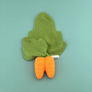 Cathy the Carrot Mini Doudou-Teether - Kollektive - Official distributor