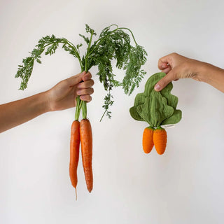 Cathy the Carrot Mini Doudou-Teether - Kollektive - Official distributor
