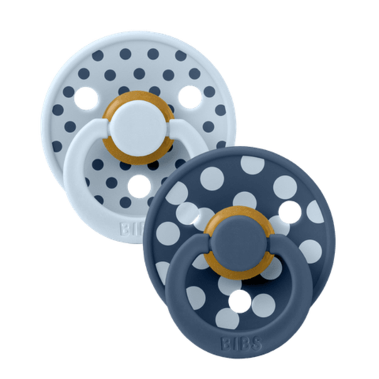 BIBS Studio Polka, Baby Blue/Steel Blue - Kollektive - Official distributor