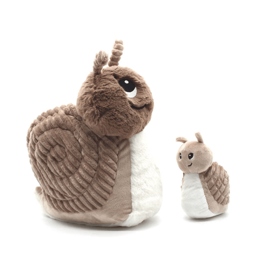 Les Ptipotos Speedou the Snail, Mum & Baby - Brown - Kollektive - Official distributor