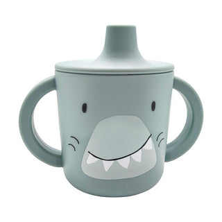Silicone sippy cup - Mr. Shark (ETA Late August) - Kollektive Wholesale Portal