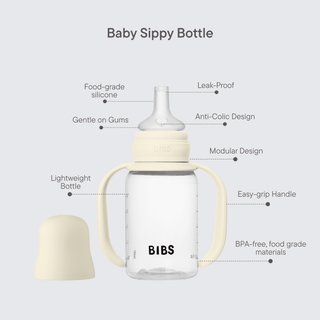 Sippy Bottle, Silicone 150 ml - Ivory - Kollektive Wholesale Portal