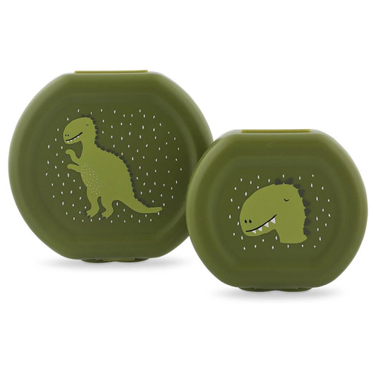 Snack box with clip - 2pcs - Mr. Dino - Kollektive - Official distributor