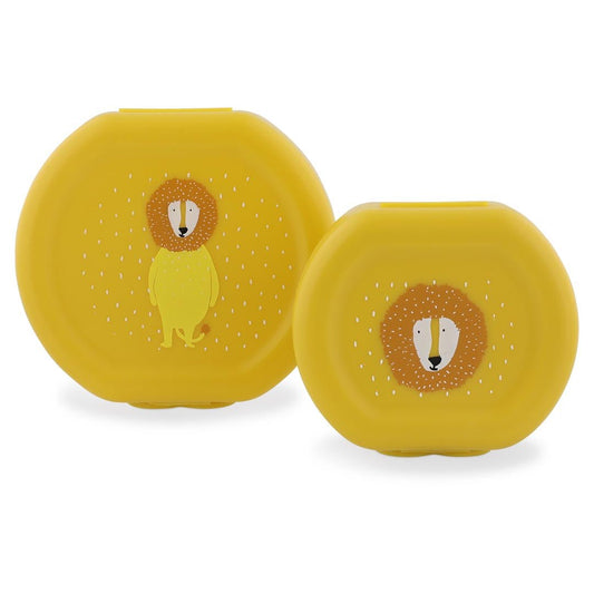 Snack box with clip - 2pcs - Mr. Lion - Kollektive - Official distributor