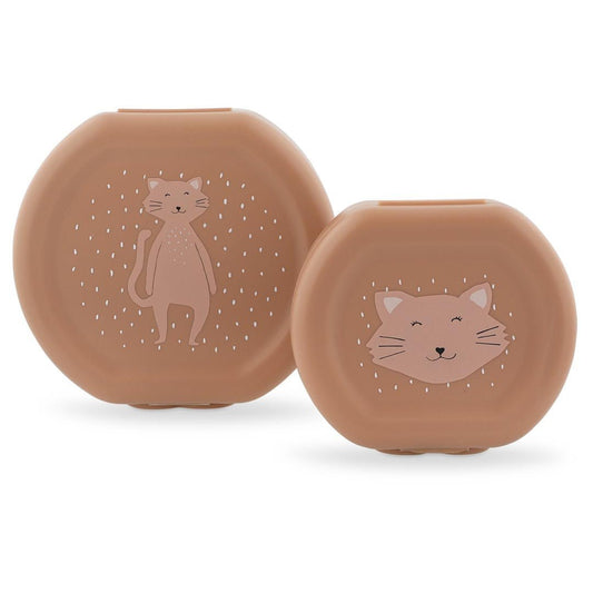 Snack box with clip - 2pcs - Mrs. Cat - Kollektive - Official distributor