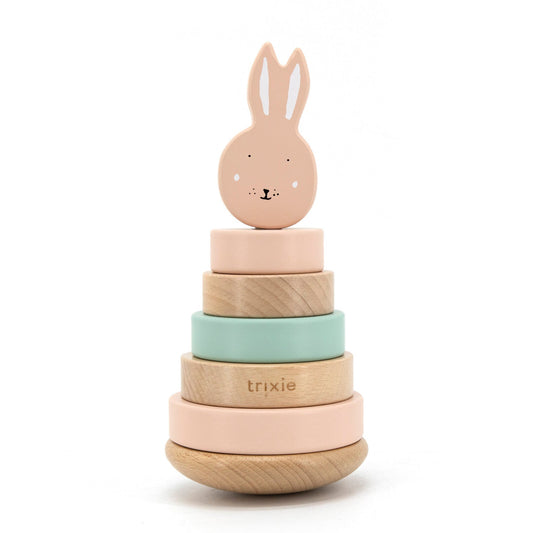 Wooden stacking toy - Mrs. Rabbit - Kollektive - Official distributor