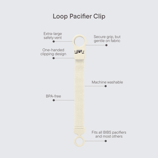 Pacifier Clip Loop - Pine