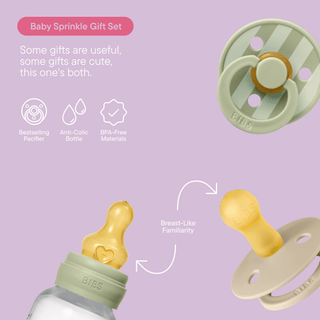 BIBS Gift Set, Baby Sprinkle - Sage (ETA 12 FEB) - Kollektive - Official distributor