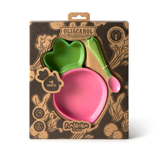 The Radish Plate & Spoon Set - Kollektive - Official distributor