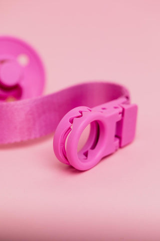 Pacifier Clip Loop - Bubblegum