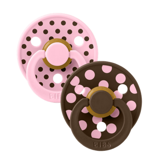 BIBS Studio Polka, Baby Pink/Mocha - Kollektive - Official distributor