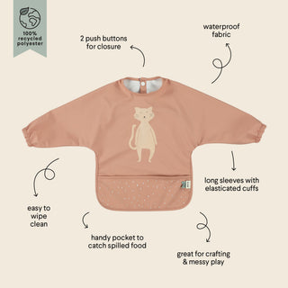 Trixie Waterproof long sleeve bib - Mrs. Cat (ETA late March) - Kollektive - Official distributor