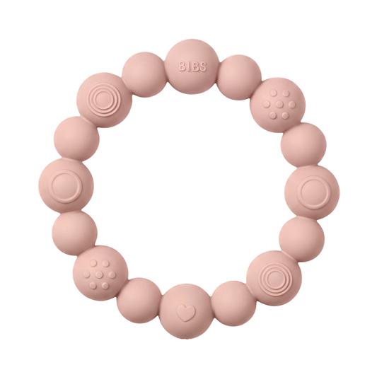 Teething Ring Beaded - Blush - Kollektive - Official distributor