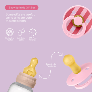 BIBS Gift Set, Baby Sprinkle - Blush (ETA 12 FEB) - Kollektive - Official distributor
