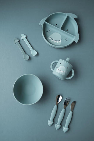 Trixie Silicone bowl with suction - Mr. Shark (ETA Mid Feb) - Kollektive - Official distributor