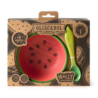 Wally The Watermelon Bowl & Spoon Set - Kollektive - Official distributor