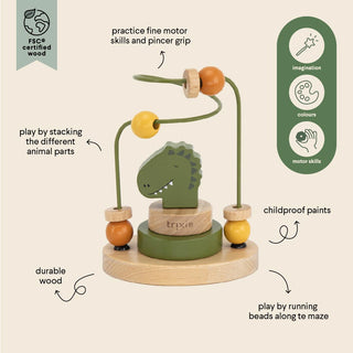 Trixie Wooden beads maze - Mr. Shark (ETA Mid Feb) - Kollektive - Official distributor