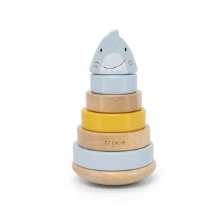Trixie Wooden stacking toy - Mr. Shark (ETA Mid Feb) - Kollektive - Official distributor