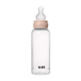 BIBS Plastic Bottle, BPA Free plastic 270ml Silicone - Blush - Kollektive - Official distributor