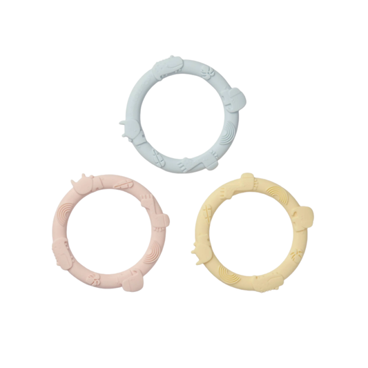 LouLou Lollipop, Wild Teether Ring Set - Pastel (ETA Late April) - Kollektive - Official distributor