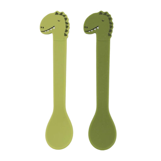 Trixie Silicone spoon 2-pack - Mr. Dino (ETA Mid Feb) - Kollektive - Official distributor