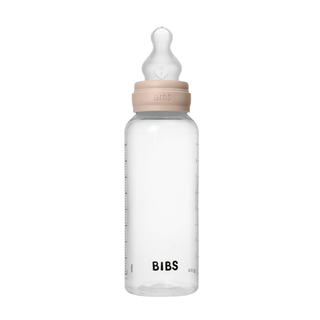 BIBS Plastic Bottle, BPA Free plastic 270ml Silicone - Blush - Kollektive - Official distributor