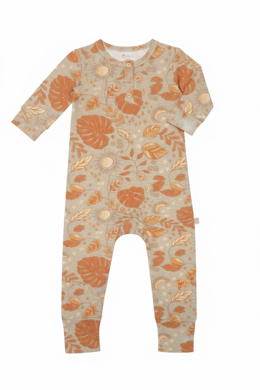 Kippins  Autumn Long Sleeve KipZip Romper - Kollektive - Official distributor