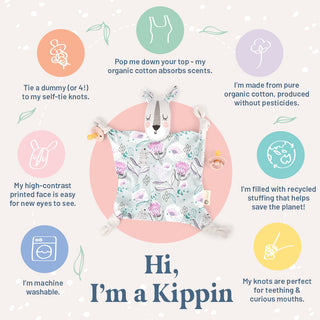 Mono Kippin Organic Cotton Baby Comforter - Kollektive - Official distributor