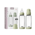 BIBS Glass Bottle Complete Set (2 Pack) 240ml Silicone - Sage - Kollektive - Official distributor