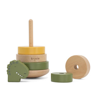 Trixie Wooden stacking toy - Mr. Dino (ETA Mid Feb) - Kollektive - Official distributor