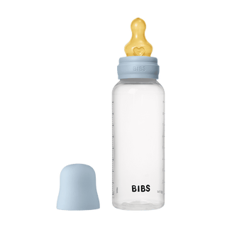 Baby Bottle, BPA Free plastic 270ml Latex - Baby Blue - Kollektive Wholesale Portal