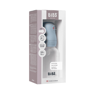 Baby Bottle Complete Set 150ml Silicone - Baby Blue - Kollektive - Official distributor