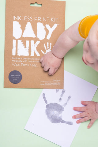 BABYink Inkless Print Kit - Gorgeous Grey, Shlef Display (24 Units) - Kollektive Wholesale Portal