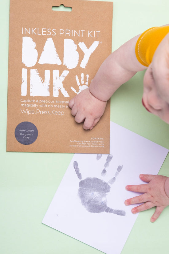 BABYink Inkless Print Kit - Gorgeous Grey, Shlef Display (24 Units) - Kollektive Wholesale Portal