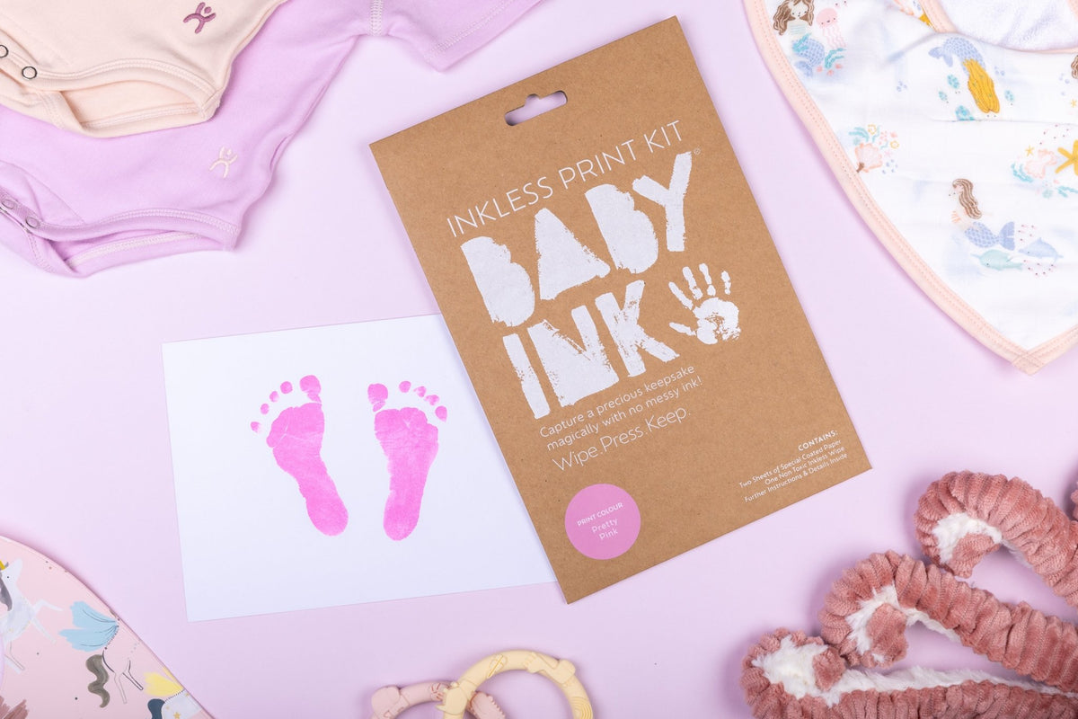 BABYink Inkless Print Kit - Pink, Shlef Display (24 Units) - Kollektive Wholesale Portal