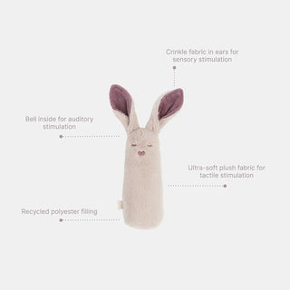 BIBS Baby Rattle, Powder - Kollektive - Official distributor