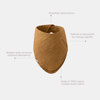 Bandana Bib, Blush - Kollektive - Official distributor