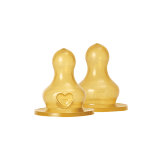 BIBS Bottle Replacement Nipple, Latex (2pk) - Kollektive - Official distributor