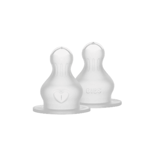 BIBS Bottle Replacement Nipple, Silicone (2pk) - Kollektive - Official distributor