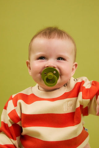 BIBS Dummies Pale Butter/Wasabi Round, Latex (2pk) - Kollektive - Official distributor