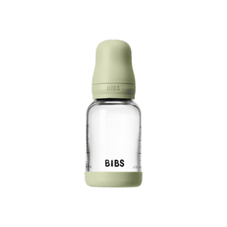 Glass Baby Bottle Complete Set 120ml Latex - Sage - Kollektive - Official distributor