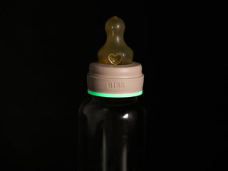 BIBS Glass Bottle Complete Set 240ml Latex - GLOW Vanilla - Kollektive - Official distributor