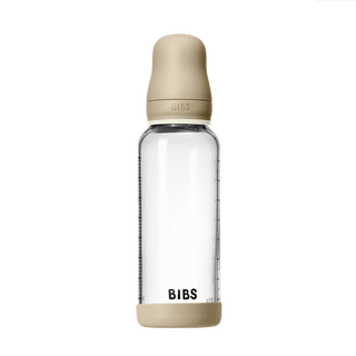 BIBS Glass Bottle Complete Set 240ml Latex - GLOW Vanilla - Kollektive - Official distributor